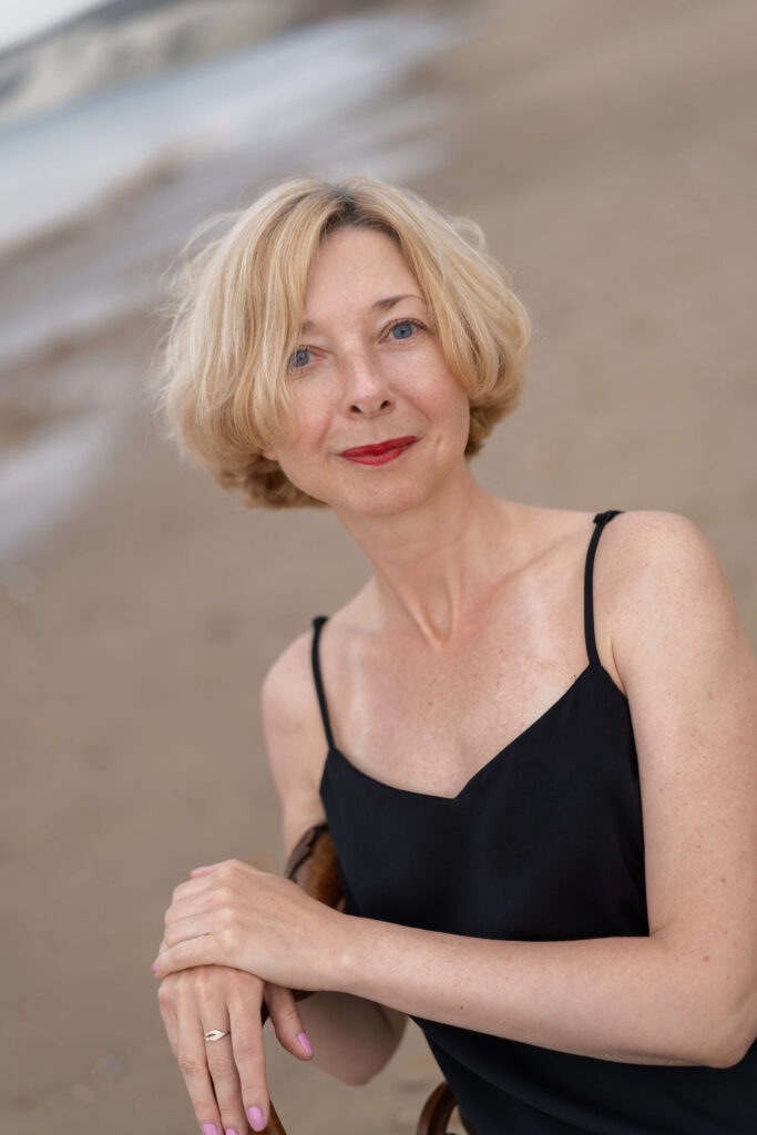 women's portrait on the beach